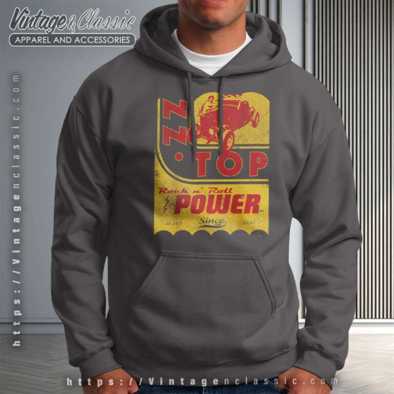 Zz Top Power Hoodie Zz Top Power Hoodie