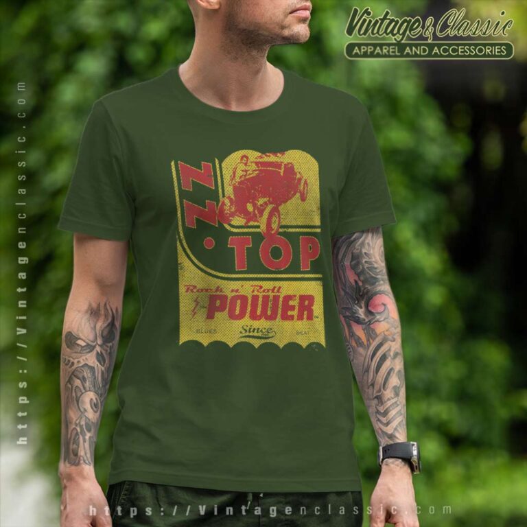 Zz Top Power T Shirt Zz Top Power T Shirt