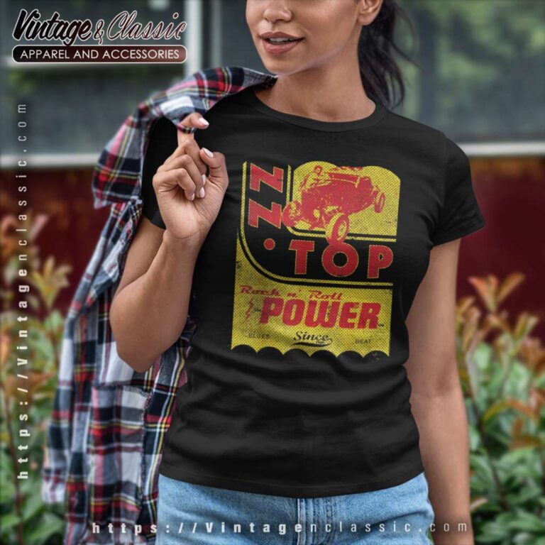 Zz Top Power Women TShirt Zz Top Power Women TShirt
