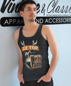 Zz Top Racing Fuel Tank Top Racerback