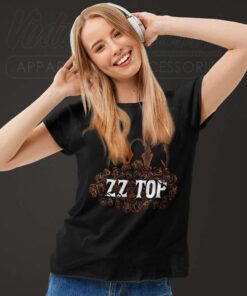Zz Top Roses Women TShirt