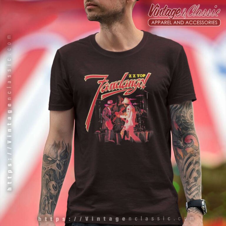 Zz Top Shirt Album Fandango T Shirt Zz Top Shirt Album Fandango T Shirt