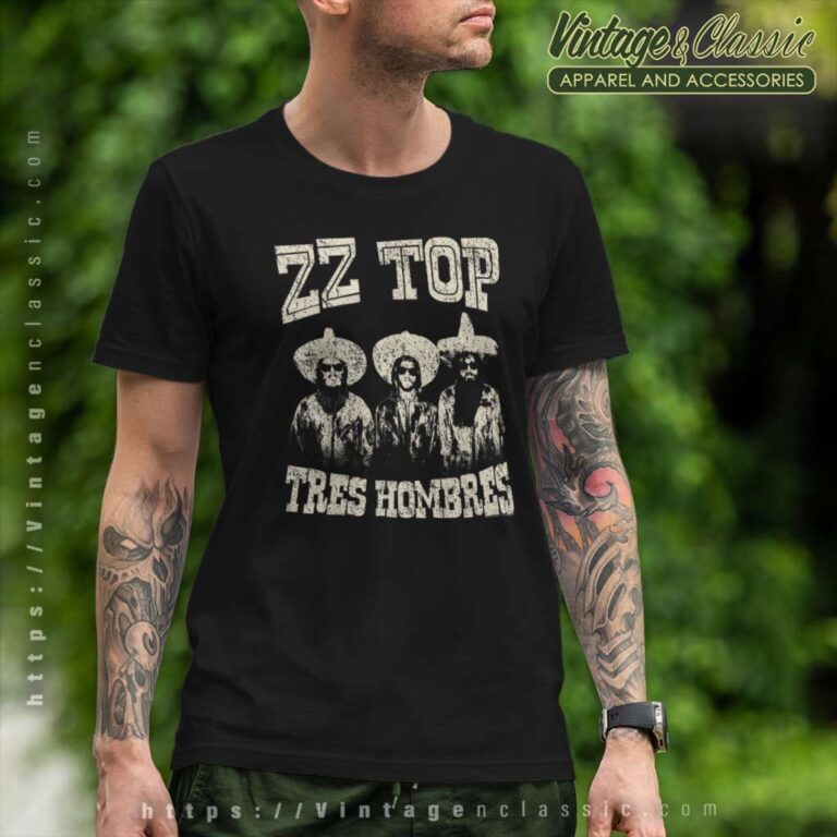 Zz Top Shirt Album Tres Hombres T Shirt 1 Zz Top Shirt Album Tres Hombres T Shirt 1