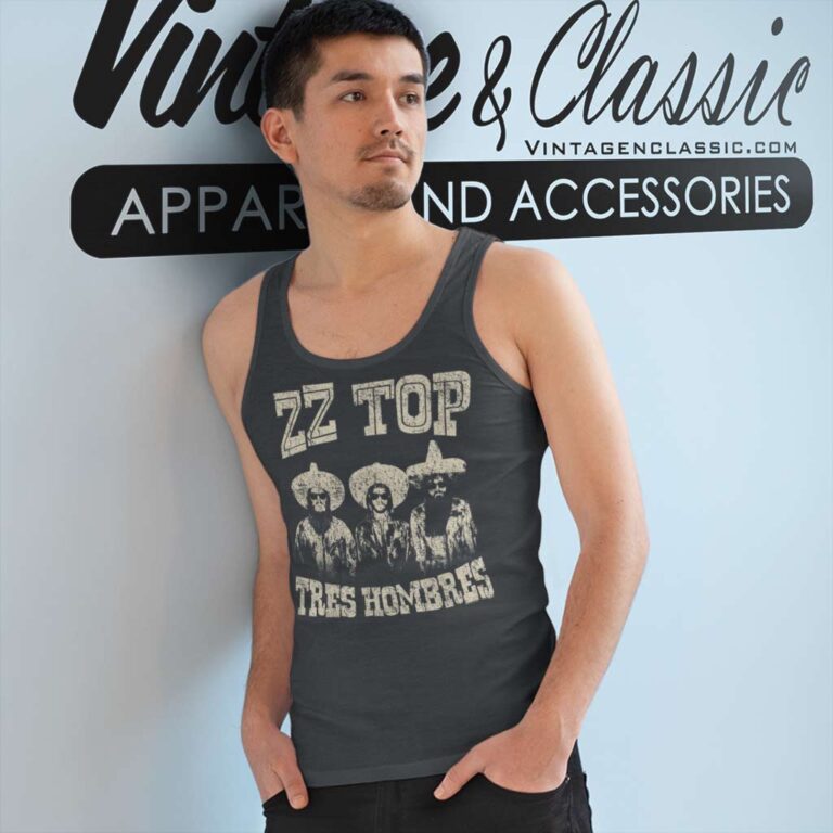 Zz Top Shirt Album Tres Hombres Tank Top Racerback 1 Zz Top Shirt Album Tres Hombres Tank Top Racerback 1