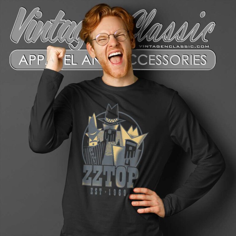 Zz Top Shirt Album Tres Hombres Tour Long Sleeve Tee Zz Top Shirt Album Tres Hombres Tour Long Sleeve Tee