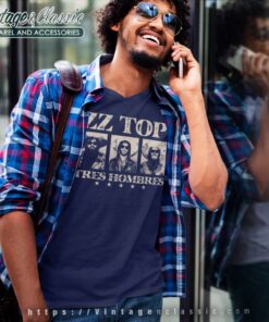 Zz Top Shirt Album Tres Hombres V Neck TShirt