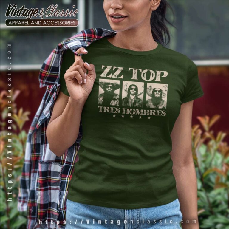 Zz Top Shirt Album Tres Hombres Women TShirt Zz Top Shirt Album Tres Hombres Women TShirt