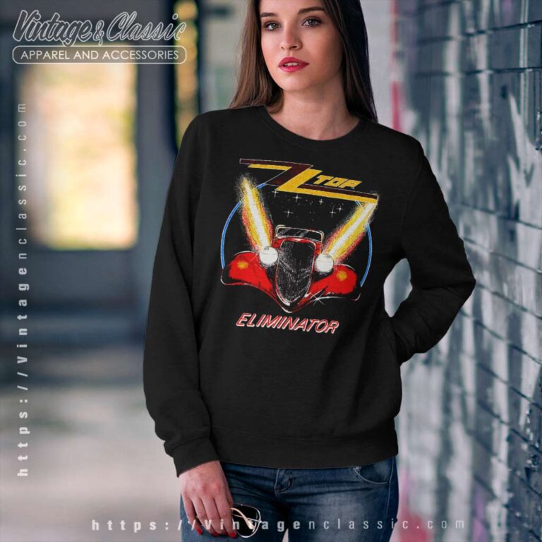 Zz Top Shirt Eliminator Tour Sweatshirt Zz Top Shirt Eliminator Tour Sweatshirt