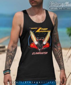 Zz Top Shirt Eliminator Tour Tank Top Racerback