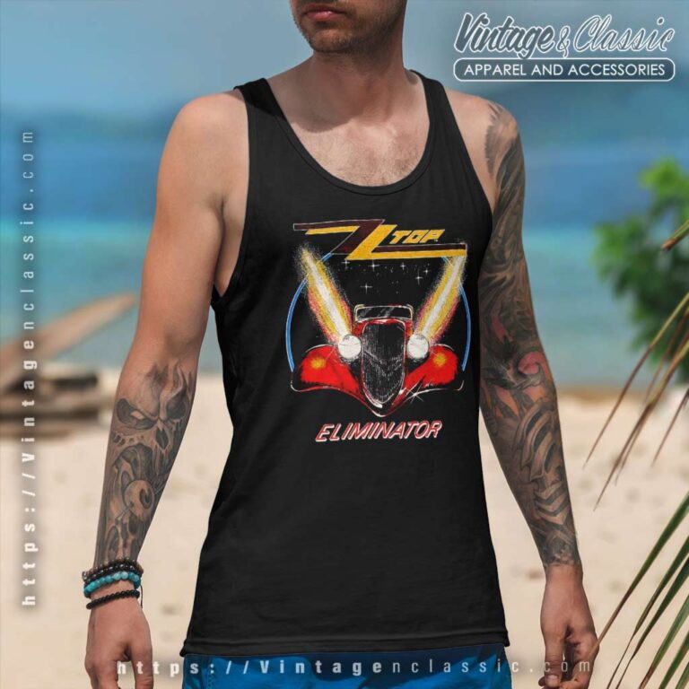 Zz Top Shirt Eliminator Tour Tank Top Racerback Zz Top Shirt Eliminator Tour Tank Top Racerback