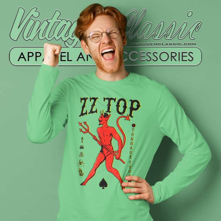 Zz Top Shirt Song El Diablo Long Sleeve Tee Zz Top Shirt Song El Diablo Long Sleeve Tee