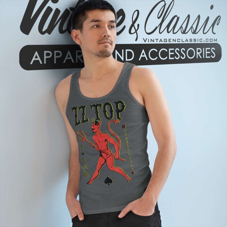 Zz Top Shirt Song El Diablo Tank Top Racerback Zz Top Shirt Song El Diablo Tank Top Racerback
