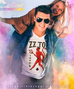 Zz Top Shirt Song El Diablo V Neck TShirt