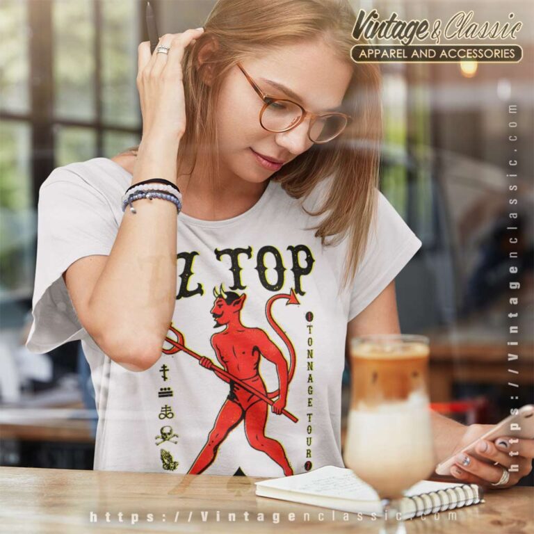 Zz Top Shirt Song El Diablo Women TShirt Zz Top Shirt Song El Diablo Women TShirt