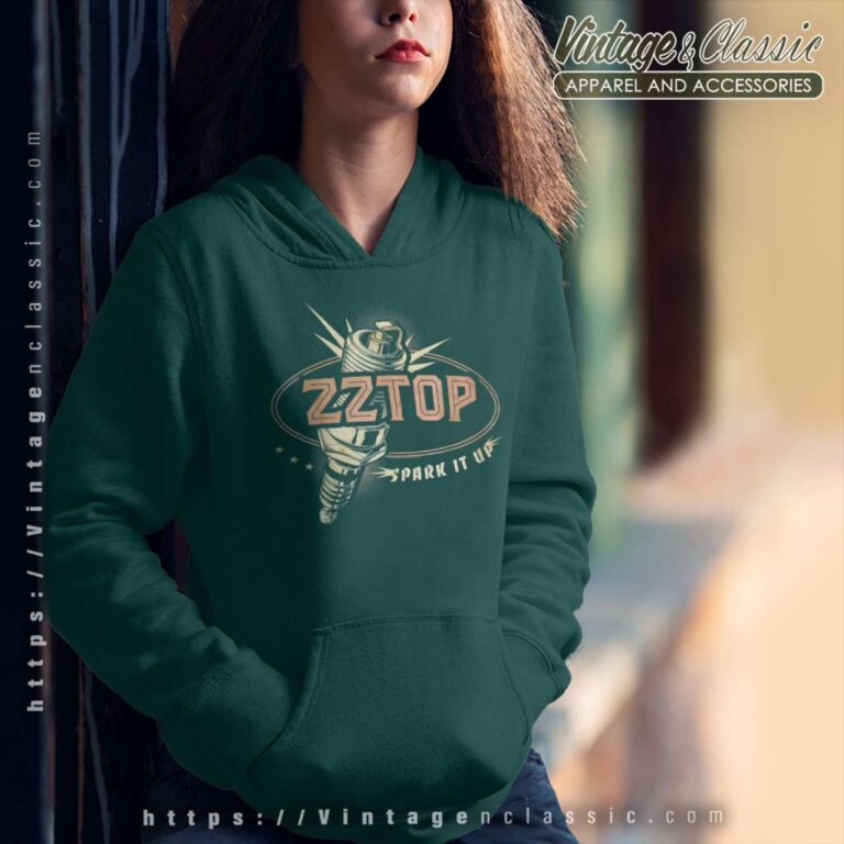 Zz Top Spark It Up Hoodie Zz Top Spark It Up Hoodie