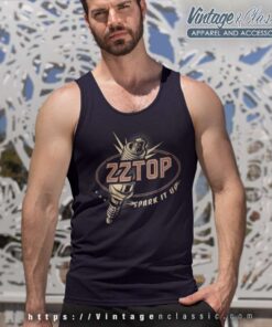 Zz Top Spark It Up Tank Top Racerback