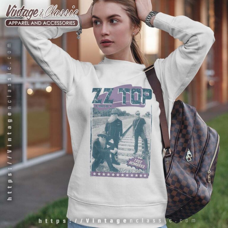 Zz Top Tracks Sweatshirt Zz Top Tracks Sweatshirt