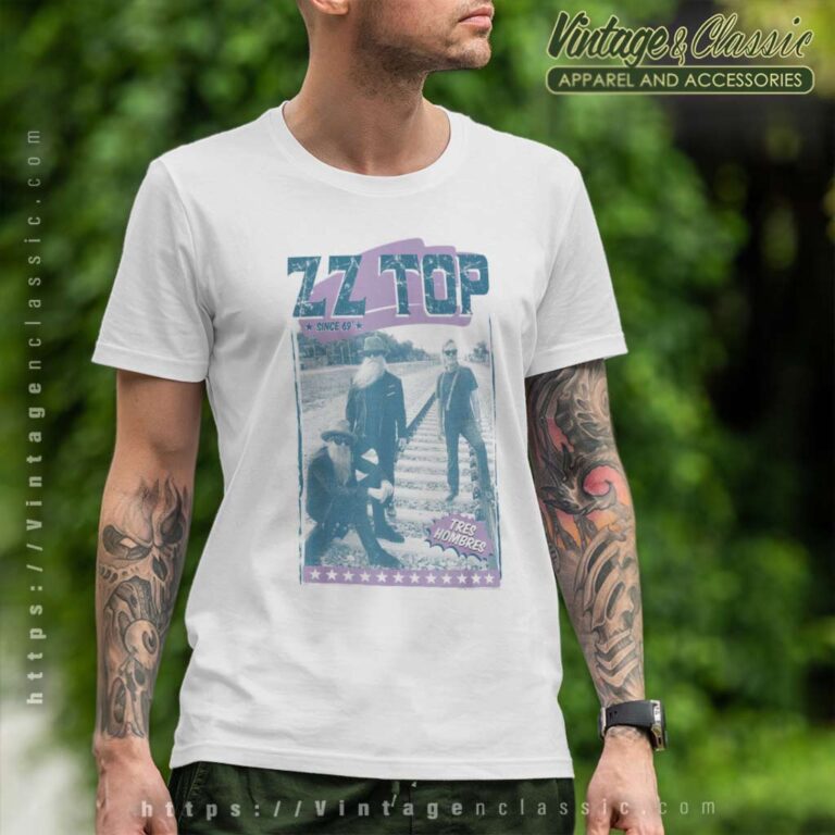 Zz Top Tracks T Shirt Zz Top Tracks T Shirt