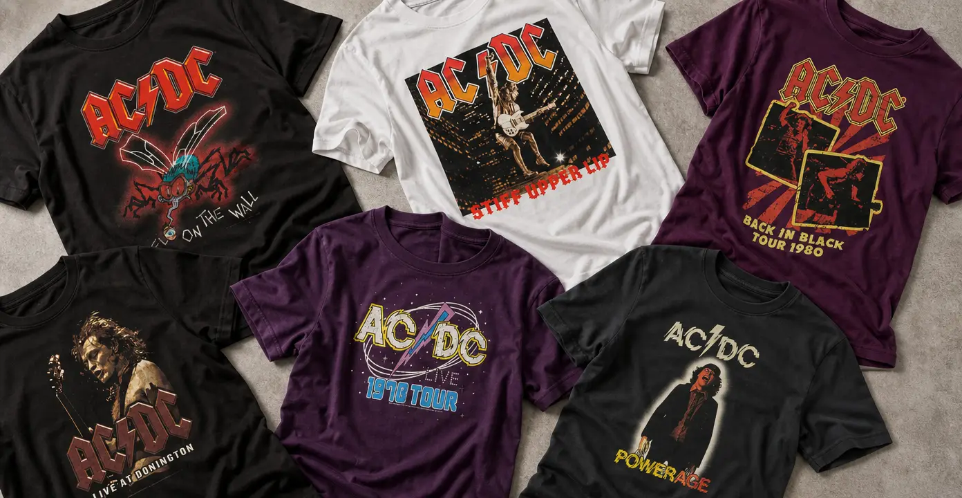AC/DC Graphic Tees