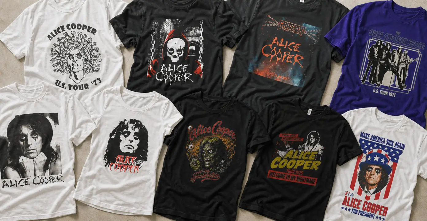 Alice Cooper Shirts and Graphic Tees