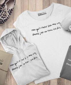 black top big t shirt billie eilish lyrics brand