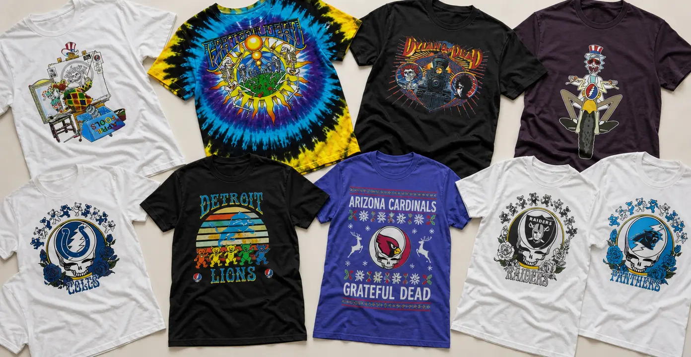 Grateful Dead Shirts and Graphic Tees