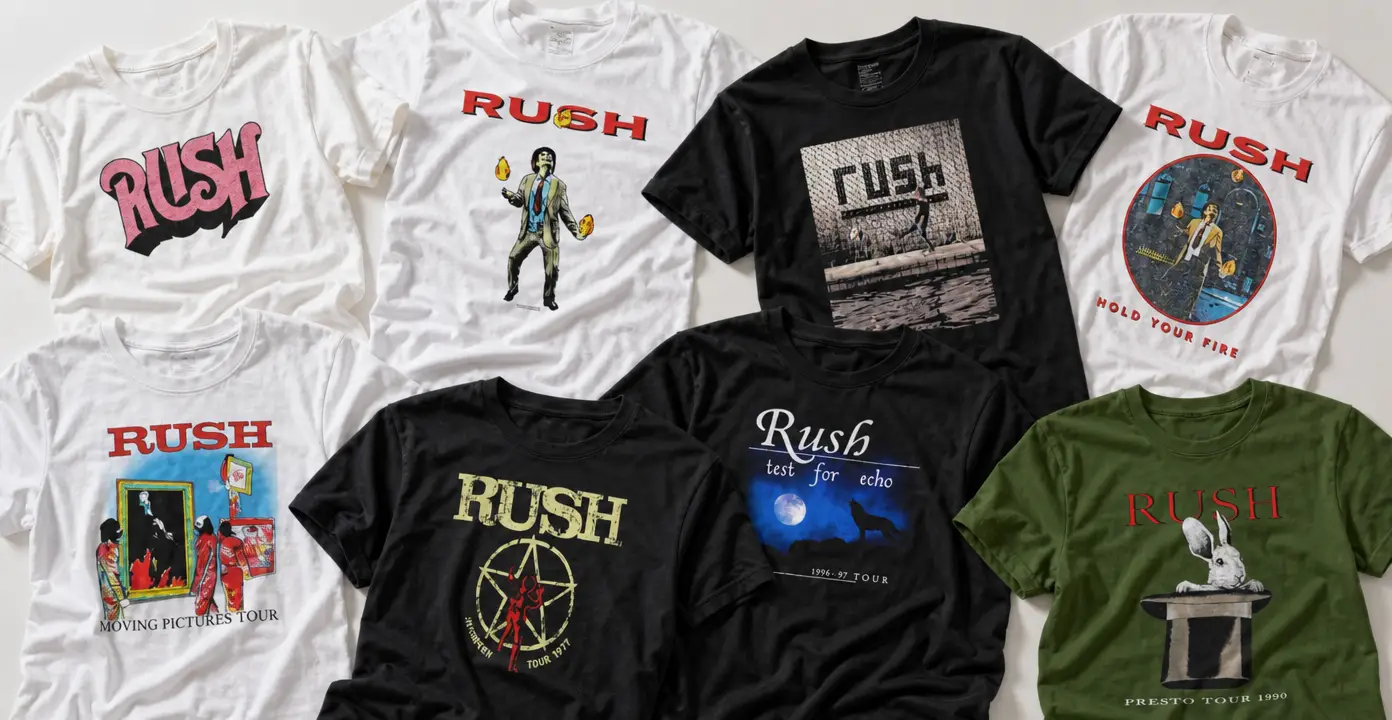 Rush Band T-Shirts