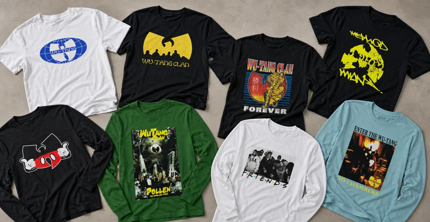 Wu-Tang Clan Graphic Tees
